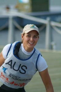 Krystal Weir at the Qingdao International Regatta © Rob Brown